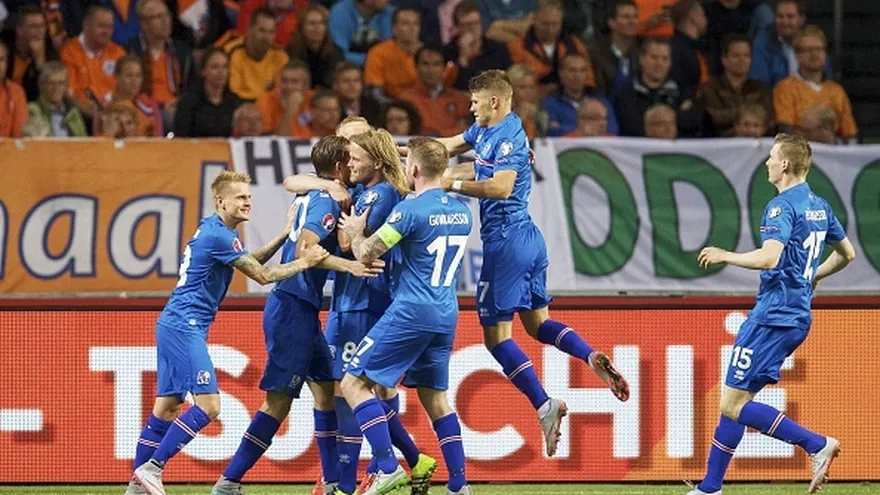Islandia viene en crecimiento en su el fútbol europeo.