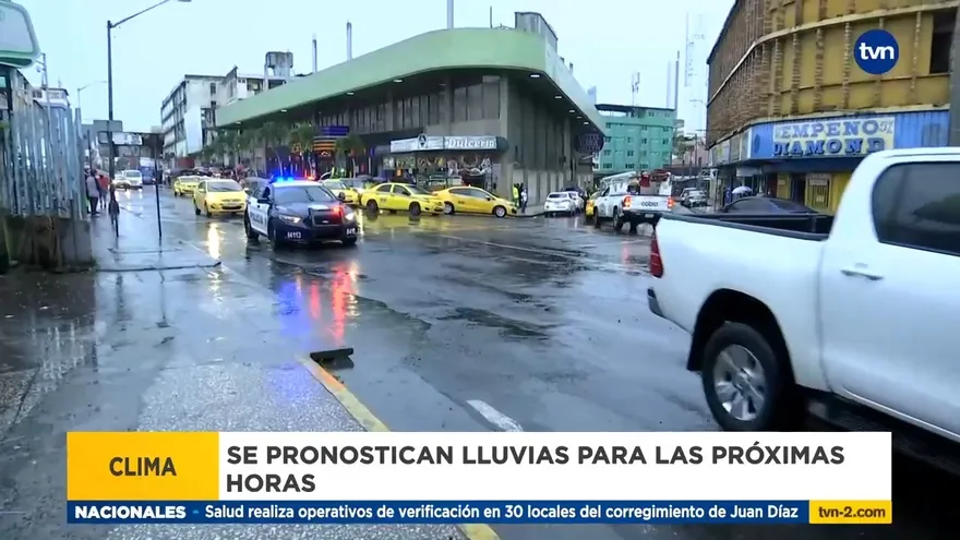 Se esperan lluvias en todo el país los próximos días