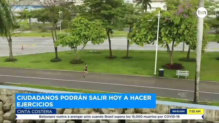 Personas están autorizadas desde este lunes a realizar ejercicios