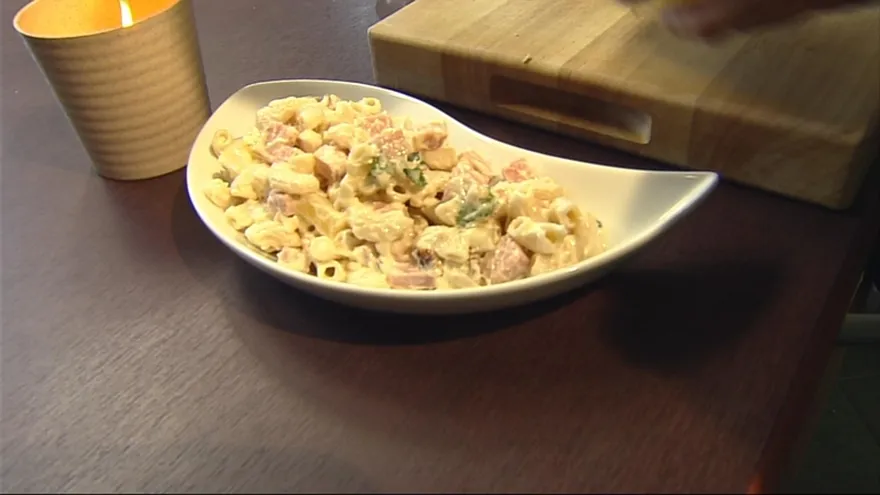 Receta - Ensalada de Pasta hawaiana