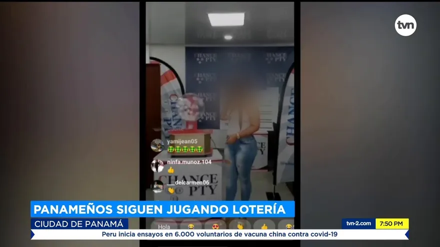 Panameños siguen jugando lotería