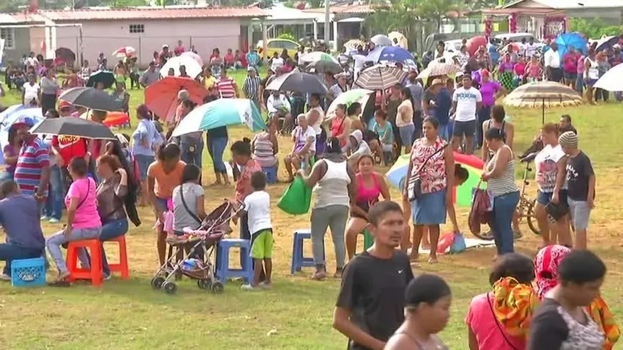 Desorden en feria del IMA en Tocumen