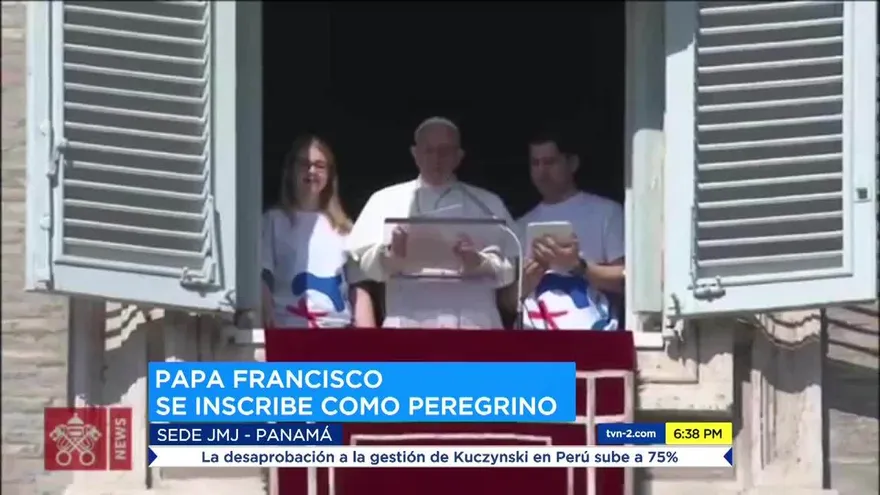 Papa Francisco se inscribe para participar en la JMJ 2019