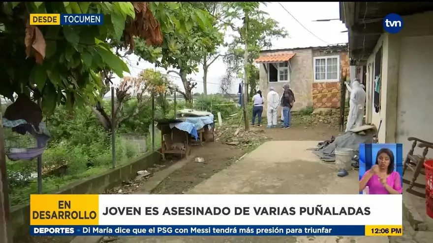 Asesinan a un joven en Tocumen
