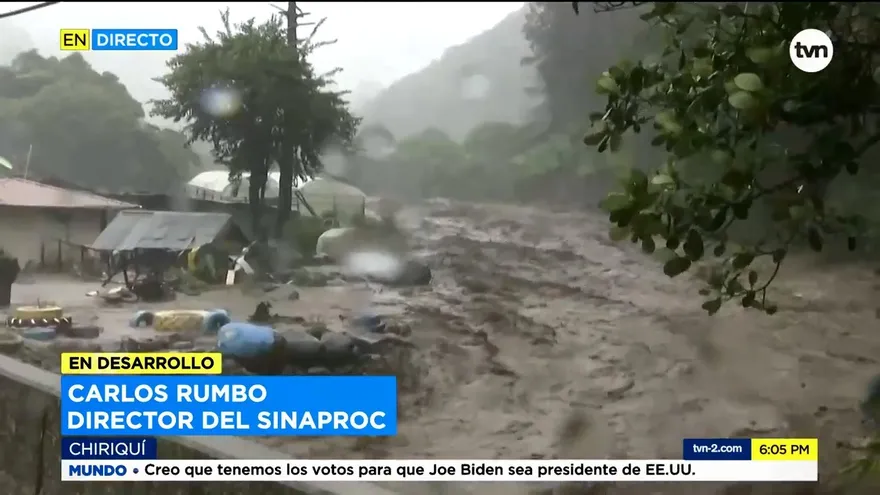 Director de Sinaproc anuncia alerta amarilla en Chiriquí