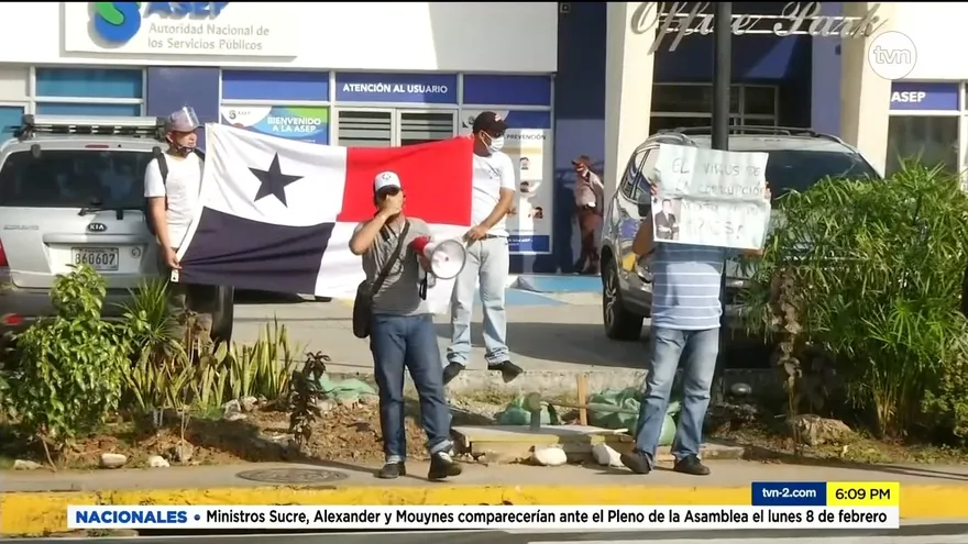 Protestan contra la ASEP