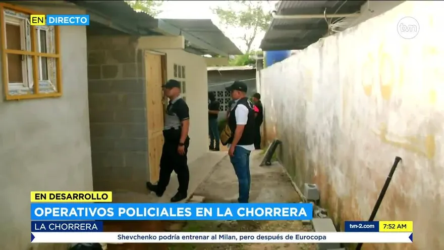 Autoridades realizan operativos en La Chorrera