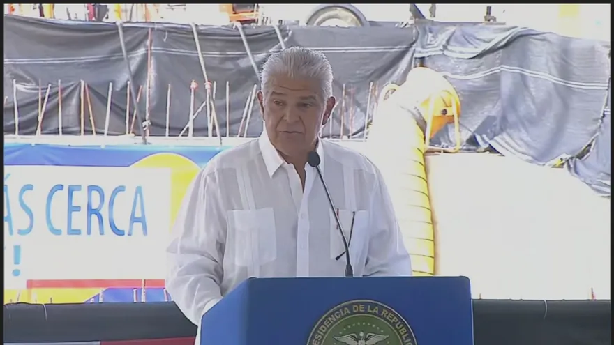 José Raúl Mulino, presidente de la República.
