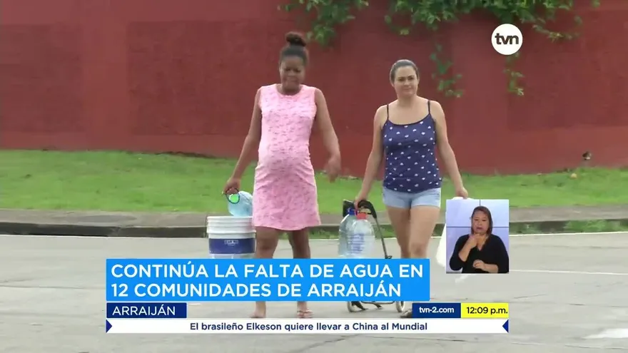 Comunidades de Arraiján cumplen 4 días sin servicio de agua potable