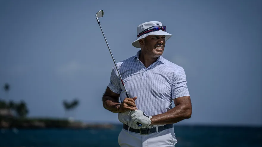 Mariano Rivera enjoys a round of golf at historic Teeth of the Dog course
