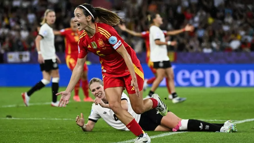 Aitana Bonmatí marcó la diferencia ante las alemanas