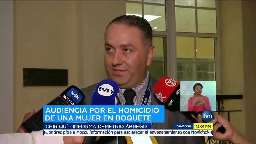 Presunto responsable de feminicidio en Boquete es llevado a audiencia