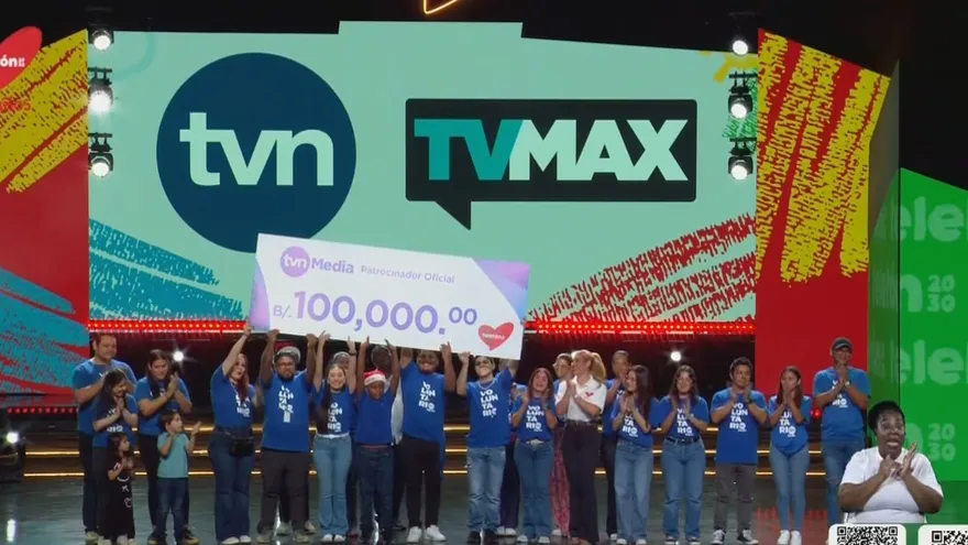 TVN Media dona 100 mil dólares a la Teletón 20-30, en la edición de 2025.