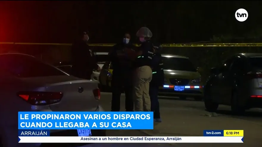 Asesinan a un hombre en Arraiján