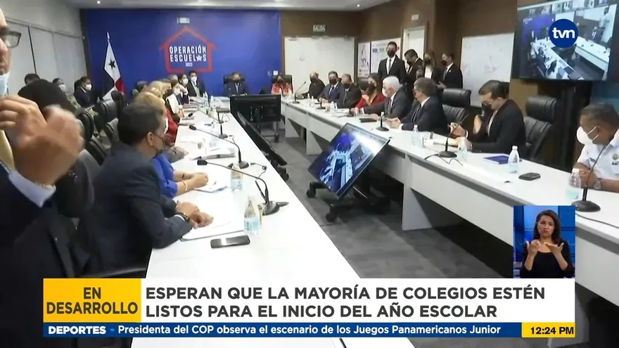 Autoridades de Educación buscan que los estudiantes puedan retornar de forma presencial a las escuelas