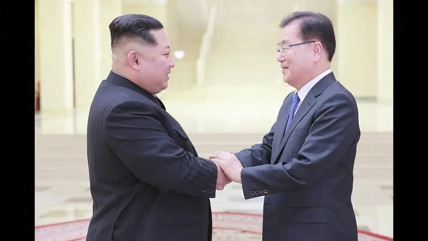 Kim Jong Un y delegación surcoreana discuten posible cumbre