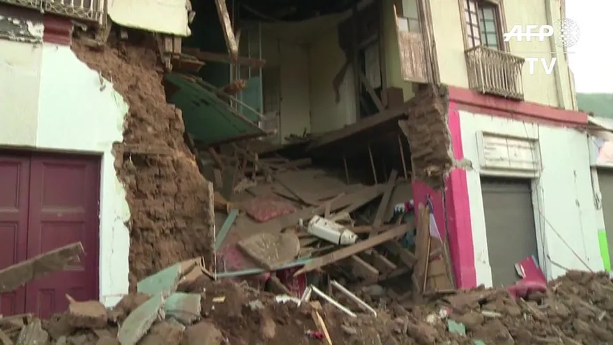 Illapel, destrozada tras el terremoto