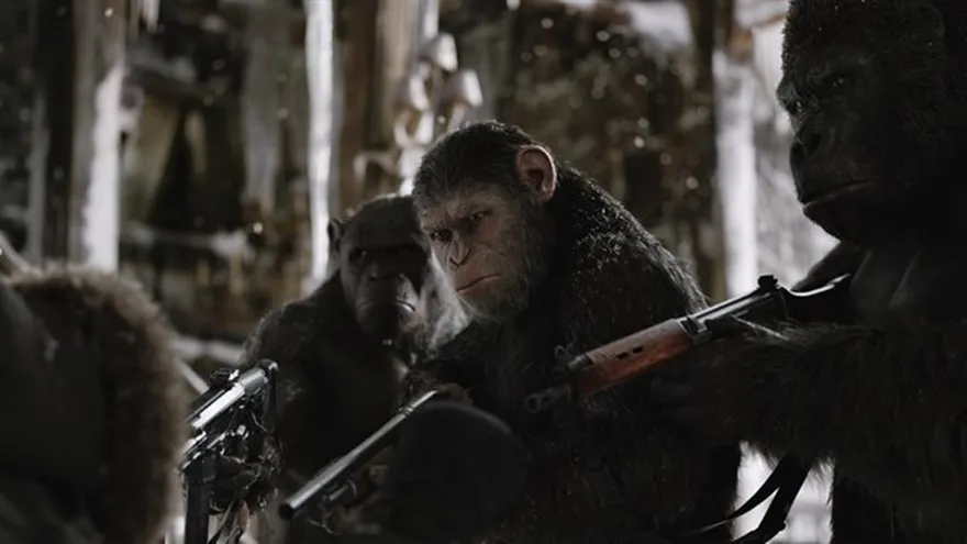 Los 'simios' destronan al Hombre Araña del tope de la taquilla norteamericana