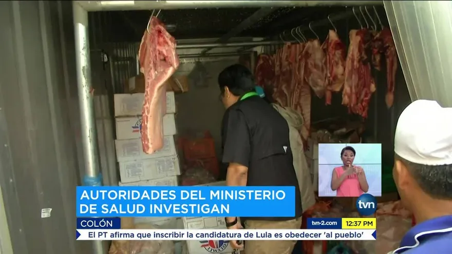 Decomisan carnes sin permisos en Colón