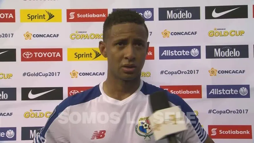 Gabriel Torres en la Zona Flash luego de ser eliminados por Costa Rica