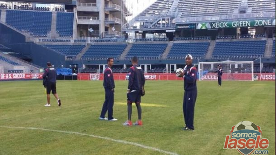 Rolando Blackburn espera hacer las cosas bien hoy contra EE.UU.