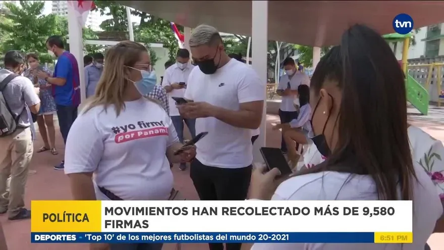 Sigue el proceso de recolección de firmas para una Constituyente