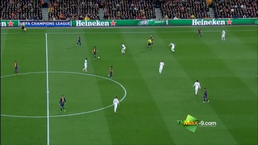 Champions: Gol de Messi Min 5 - Barcelona 1-0 Mil