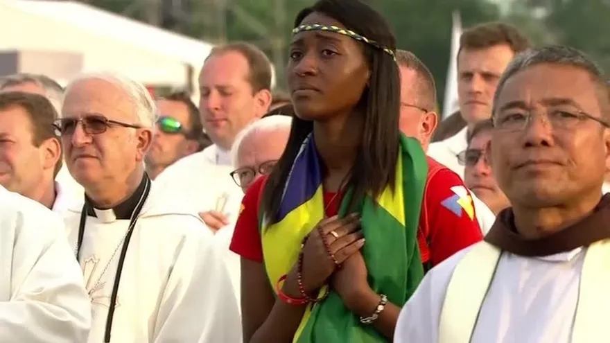 Misa campal, maca inicio de Jornada Mundial de la Juventud