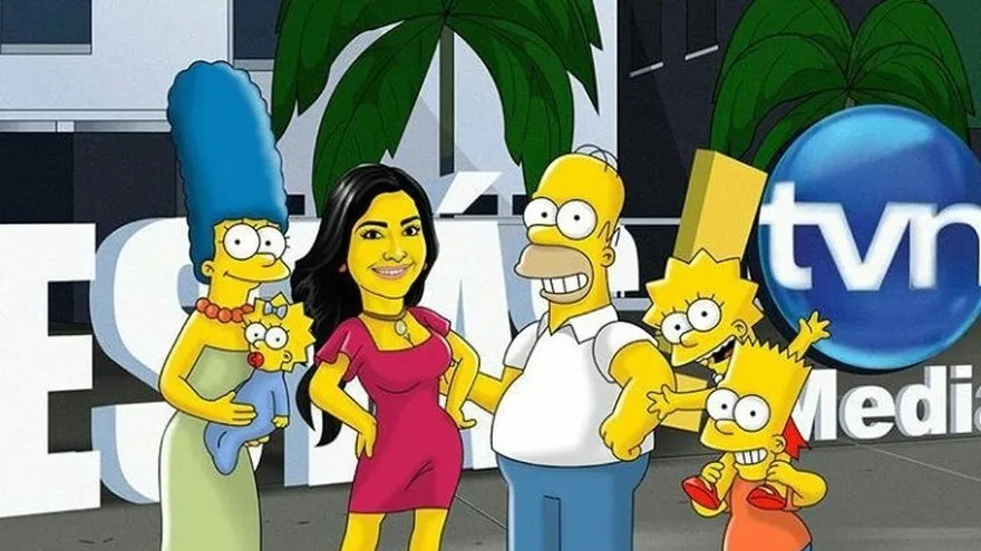 Los Simpson en TVN Media
