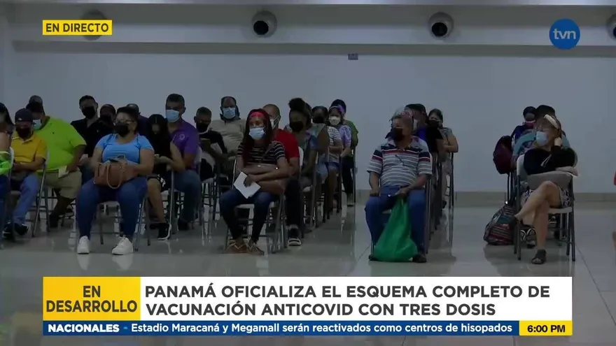 Panamá oficializa el esquema completo de vacunación anticovid con tres dosis