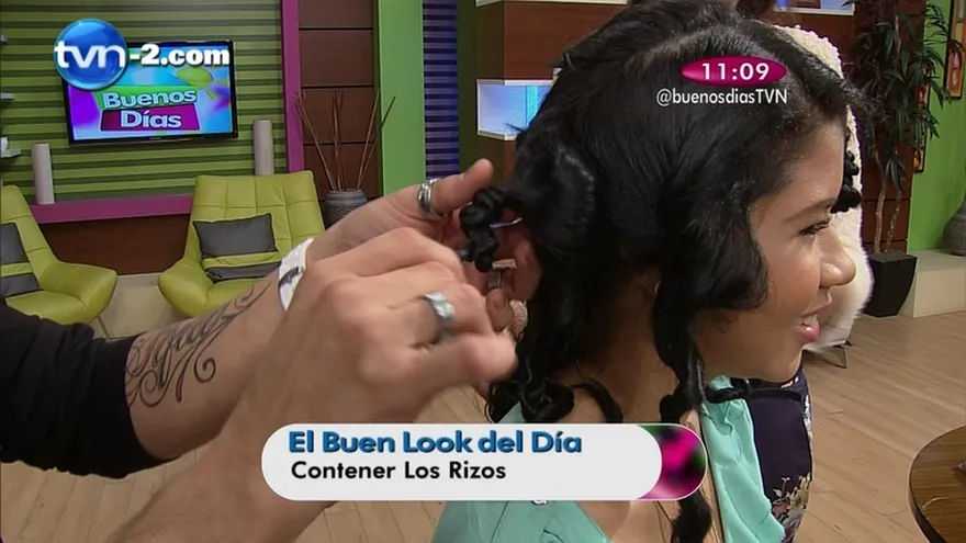 El buen Look del Día - Contener los Rizos