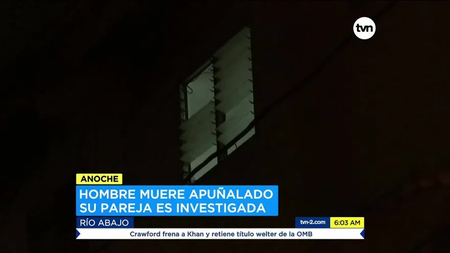 Hombre muere de una puñalada