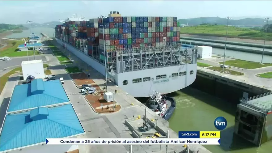Se  mantiene limitación de calado en el Canal de Panamá
