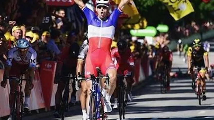 Demare, amor por las montañas, pero fuera de carrera | Agencias