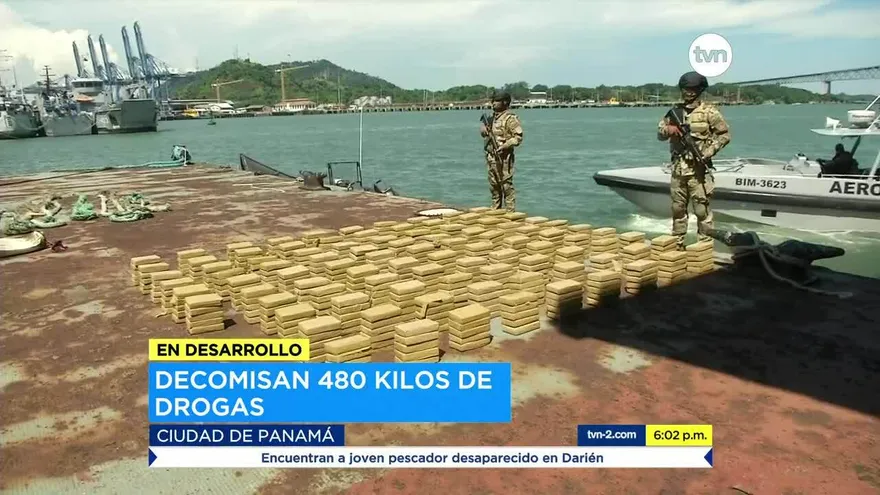 Decomisan droga en el archipiélago de Las Perlas
