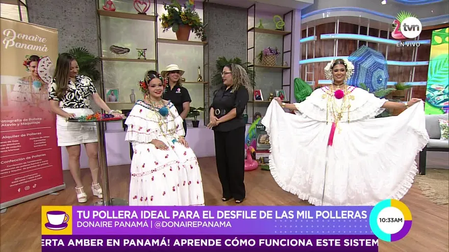 ¡Tu pollera ideal para el desfile de las Mil Polleras!
