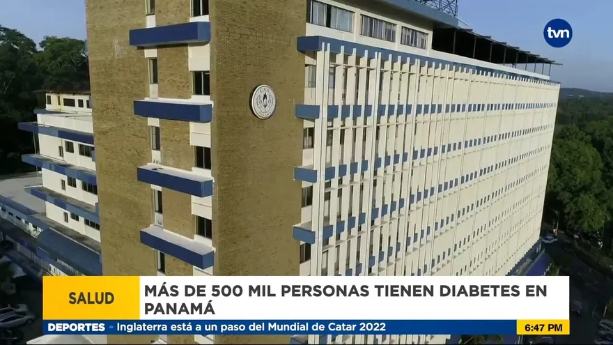 Más de 500 mil panameños viven con diabetes en Panamá
