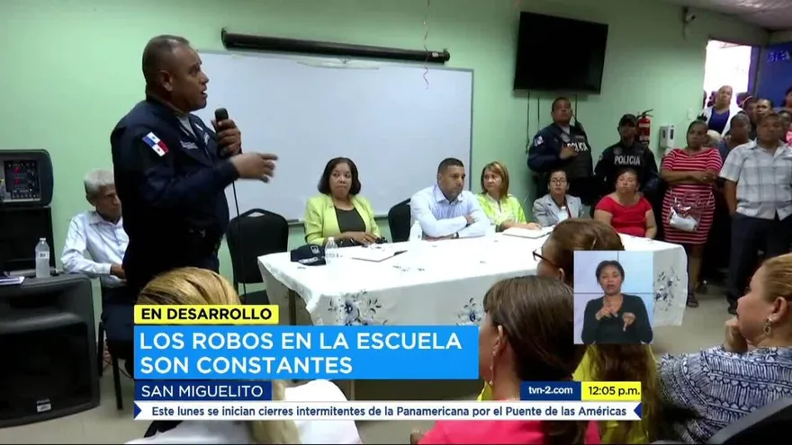 Temor por constantes robos en Escuela Santa Librada