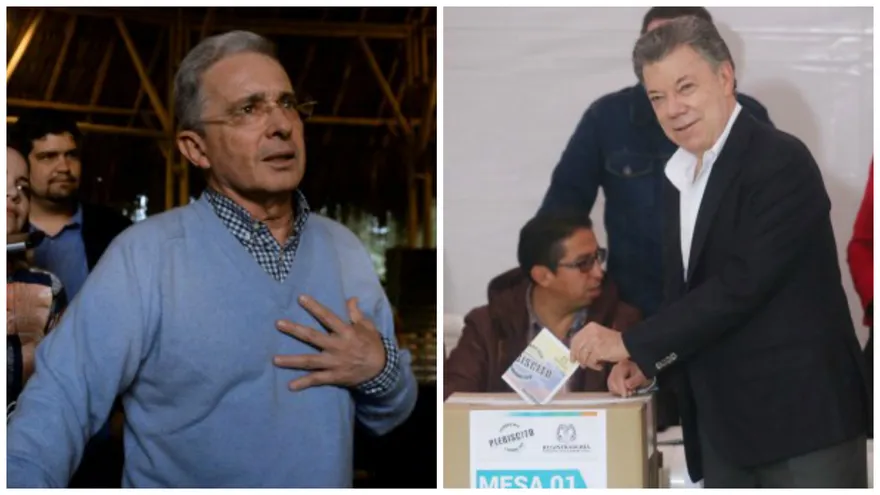 Uribe pregunta a Santos si está dispuesto a cambiar el acuerdo paz con FARC