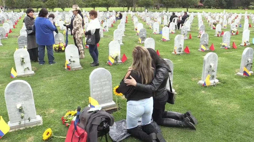 En Colombia se lloran cada vez menos caídos en combate