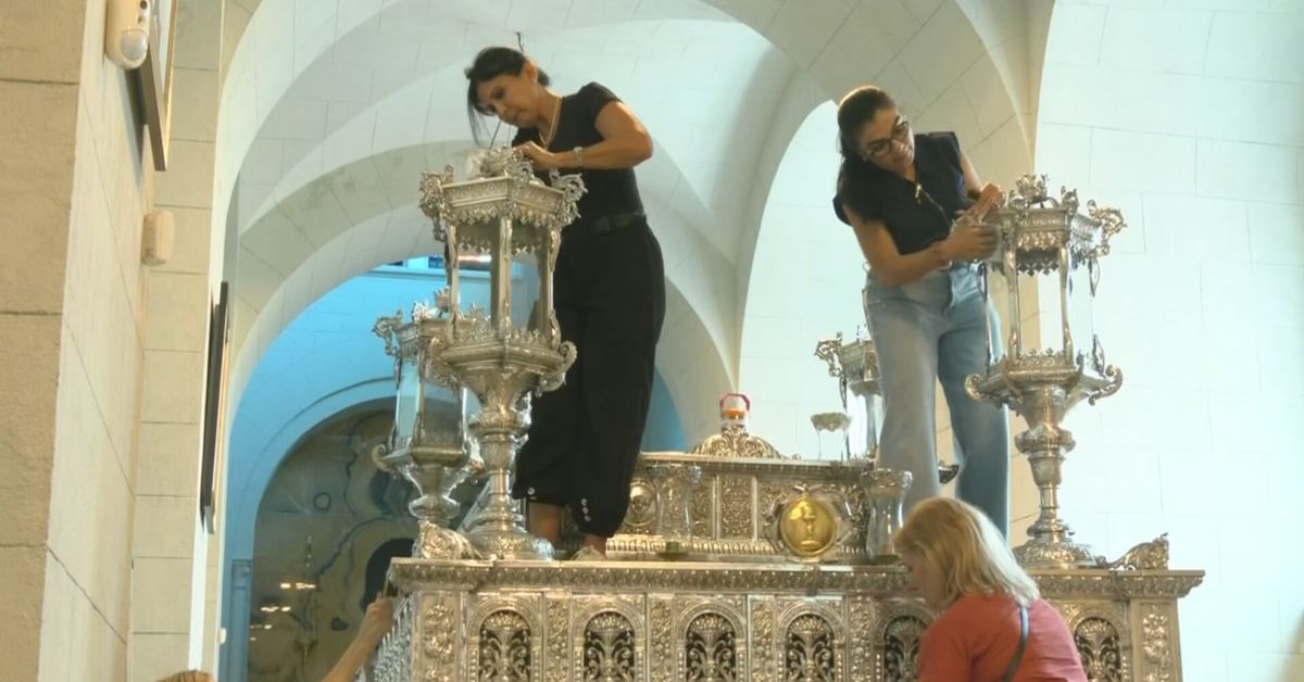 Semana Santa 2026: afinan detalles para la procesión de la Virgen de la Dolorosa en el Casco Antiguo; limpian anda