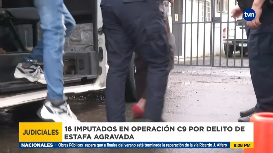Llevan a audiencia a vinculados en operación C9