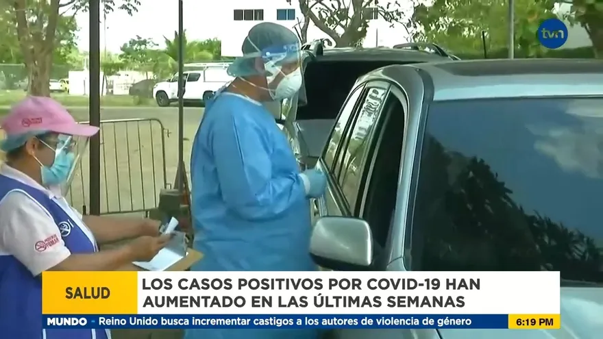Gran cantidad de personas en centros de hisopados en Panamá Oeste