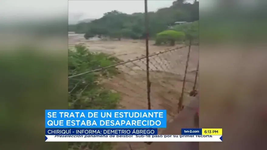 Encuentran cuerpo de joven que se ahogó en río Tabasará