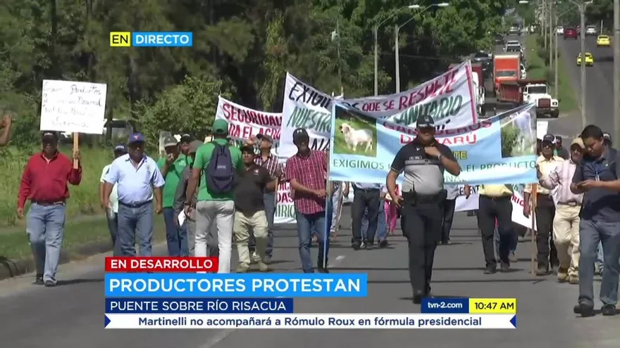 Productores protestan por importaciones