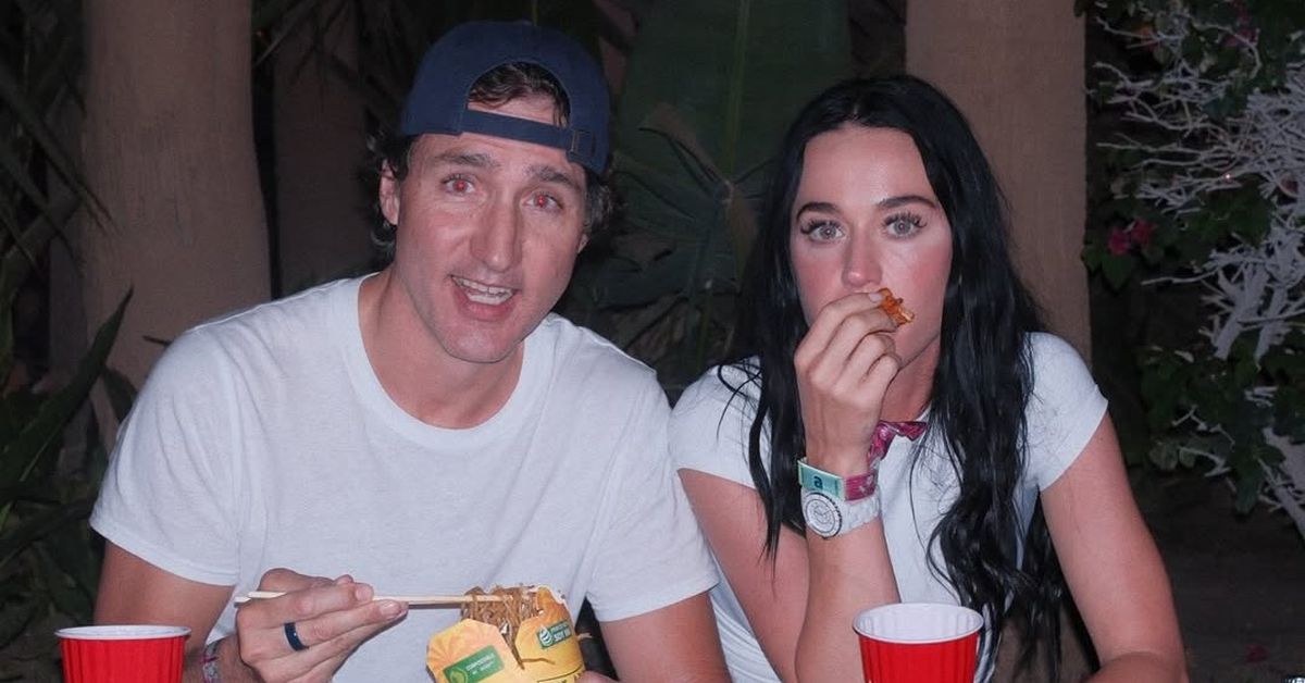 Katy Perry y Justin Trudeau en Coachella 2026: imágenes virales desatan furor