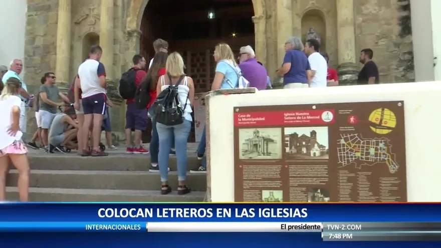 Nueva señalización turística es instalada en el Casco Viejo