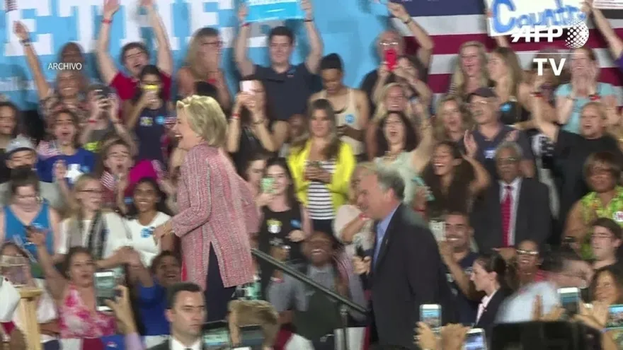 Clinton elige al senador Tim Kaine como compañero de fórmula