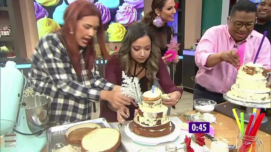 ¿Quién se destacó haciendo el mejor pastel?
