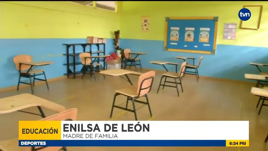 Clases semipresenciales en Coclé